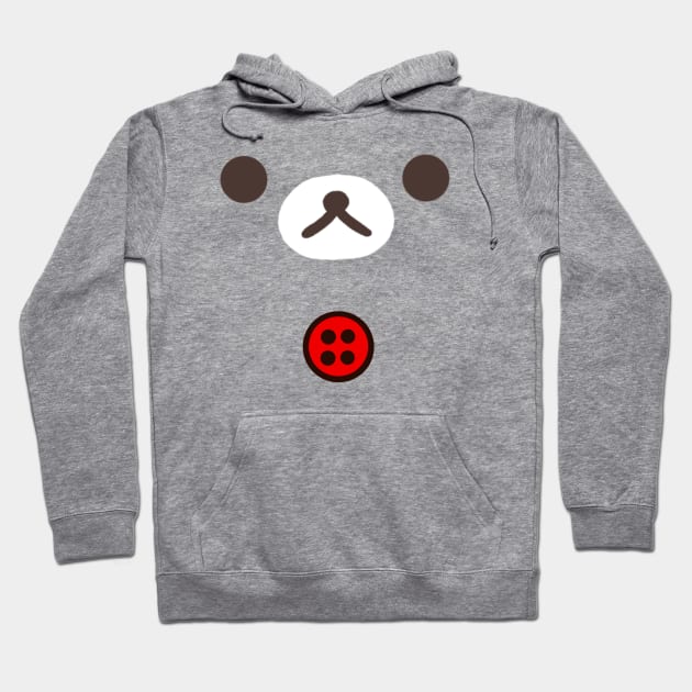 Korilakkuma Face Shirt Hoodie by JTownSound